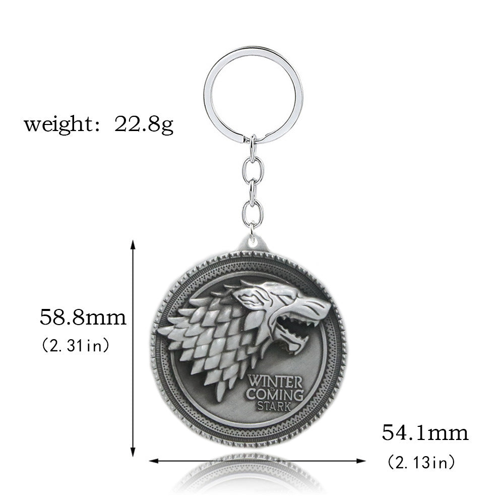 Keychain - Game of Thrones Stark Winter is Coming