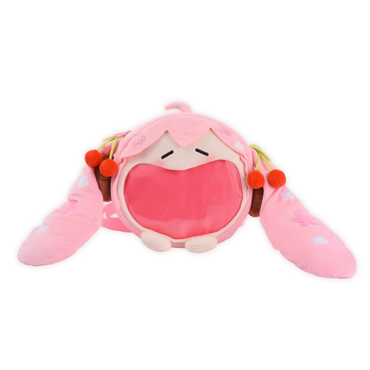 Hatsune Miku Sakura Future UWA Series Plush Bag – Official Licensed | BEMOE