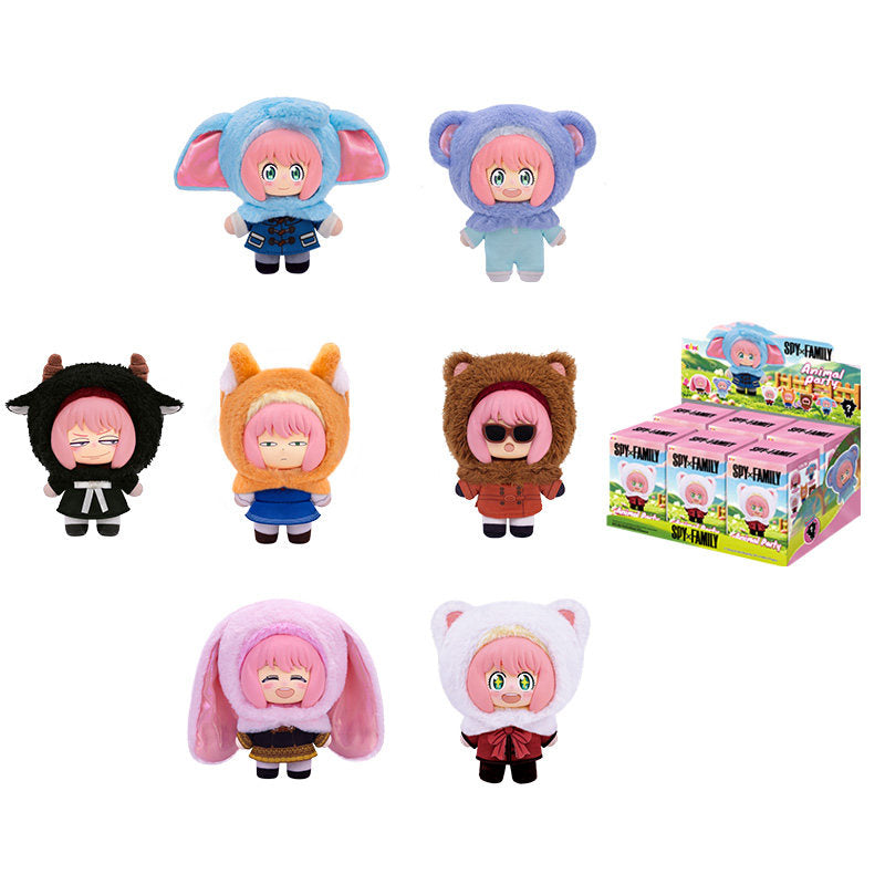 SPY×FAMILY Animal Party Plush Keychain Blind Box – Official Licensed | EAKI