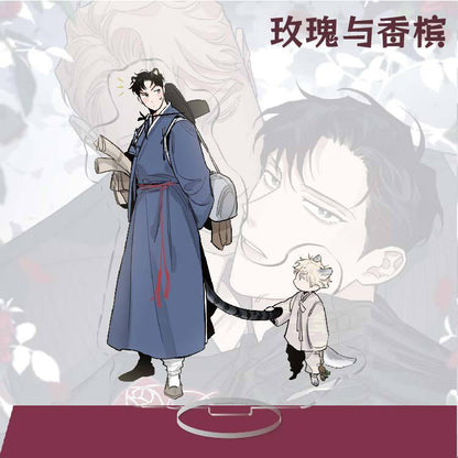 Standee - Roses and Champagne 160mm