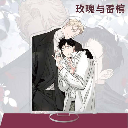 Standee - Roses and Champagne 160mm