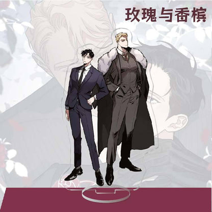 Standee - Roses and Champagne 160mm