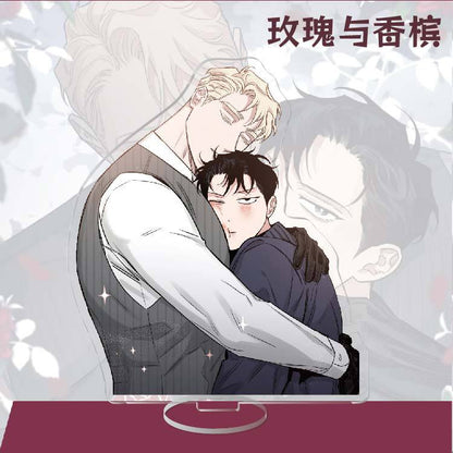 Standee - Roses and Champagne 160mm