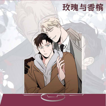 Standee - Roses and Champagne 160mm