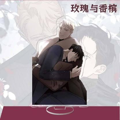 Standee - Roses and Champagne 160mm