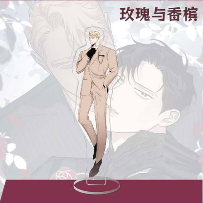 Standee - Roses and Champagne 160mm